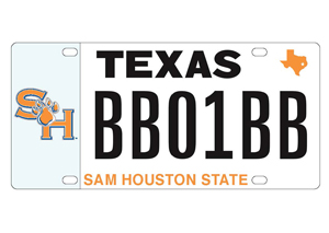 license plate